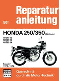 Honda 250/350 (2 Zylinder) Baujahr 1970-1974 - CB 250 K2/ CB 250 K3/ CB 250 K4/ CB 350 K4