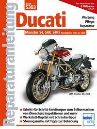 Ducati Monster mit 4 Ventilen, Desmo, Wasserkühlung, Einspritzung - S4 (2001-2002) S4 R (2003-2008) S4 RS (2006-2008)
