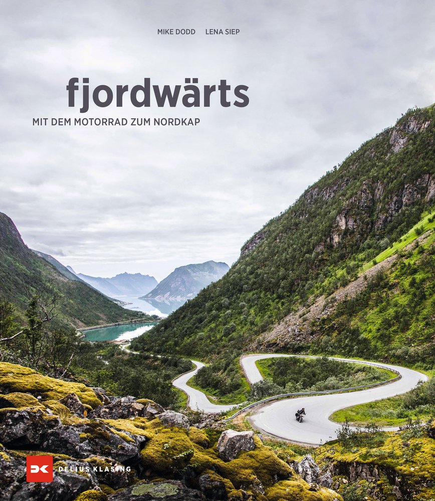 Cover: fjordwärts  - Mit dem Motorrad zum Nordkap
