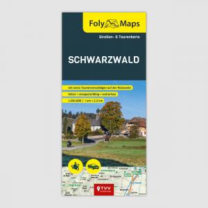 Cover: FolyMaps Straßen- und Tourenkarte - Schwarzwald