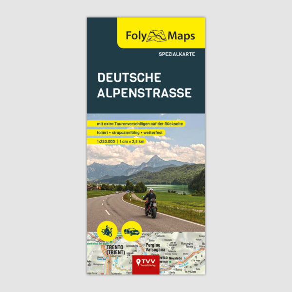 FolyMaps Straßen- und Tourenkarten — Deutsche Alpenstrasse