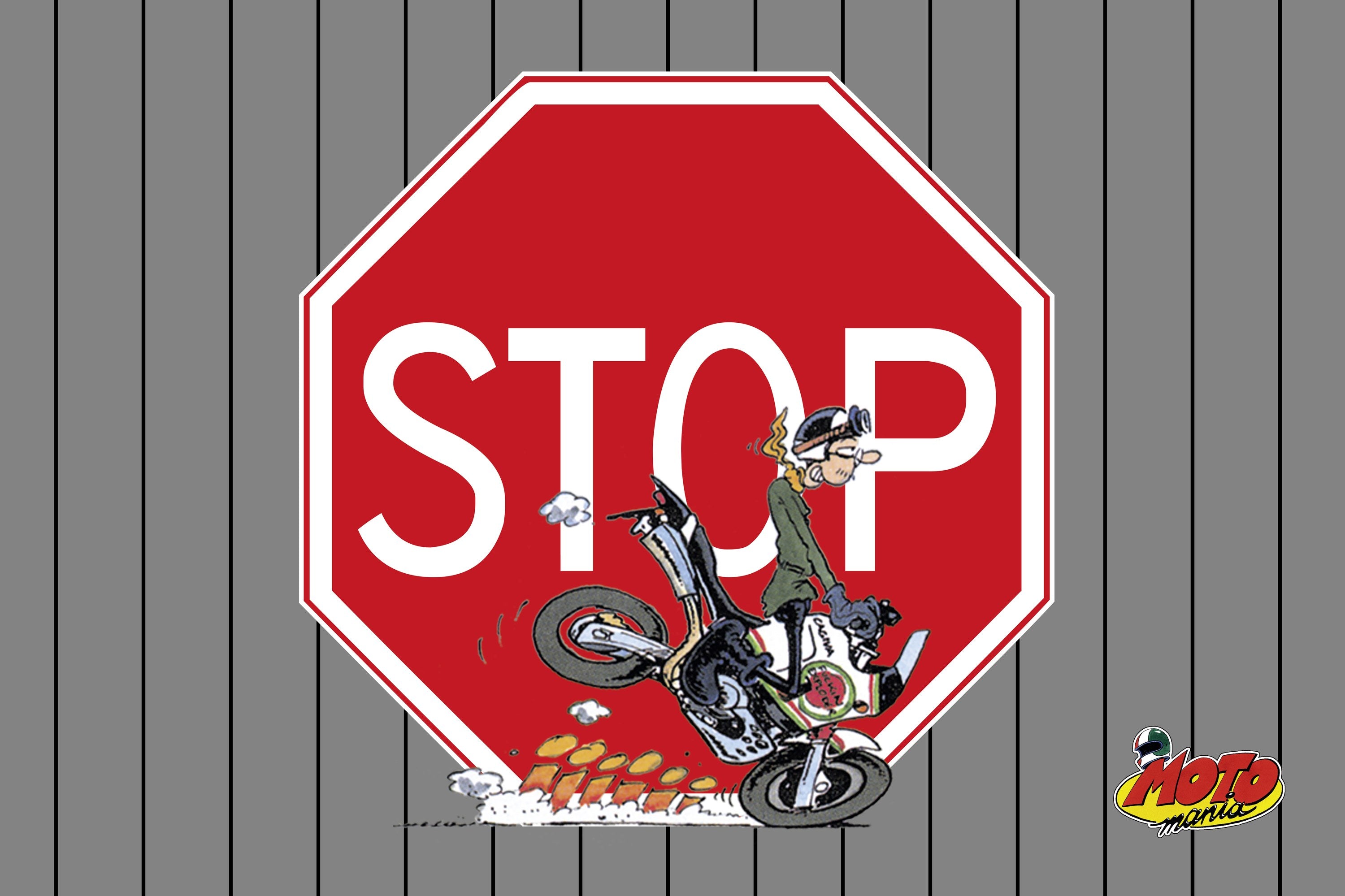 Fußmatte "Stop"