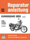 Kawasaki 650 (4 Zyl.) ab 1976 - Z 650 / Z 650 C / LTD 650 / Z 650 SR