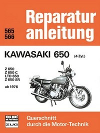 Kawasaki 650 (4 Zyl.) ab 1976 - Z 650 / Z 650 C / LTD 650 / Z 650 SR