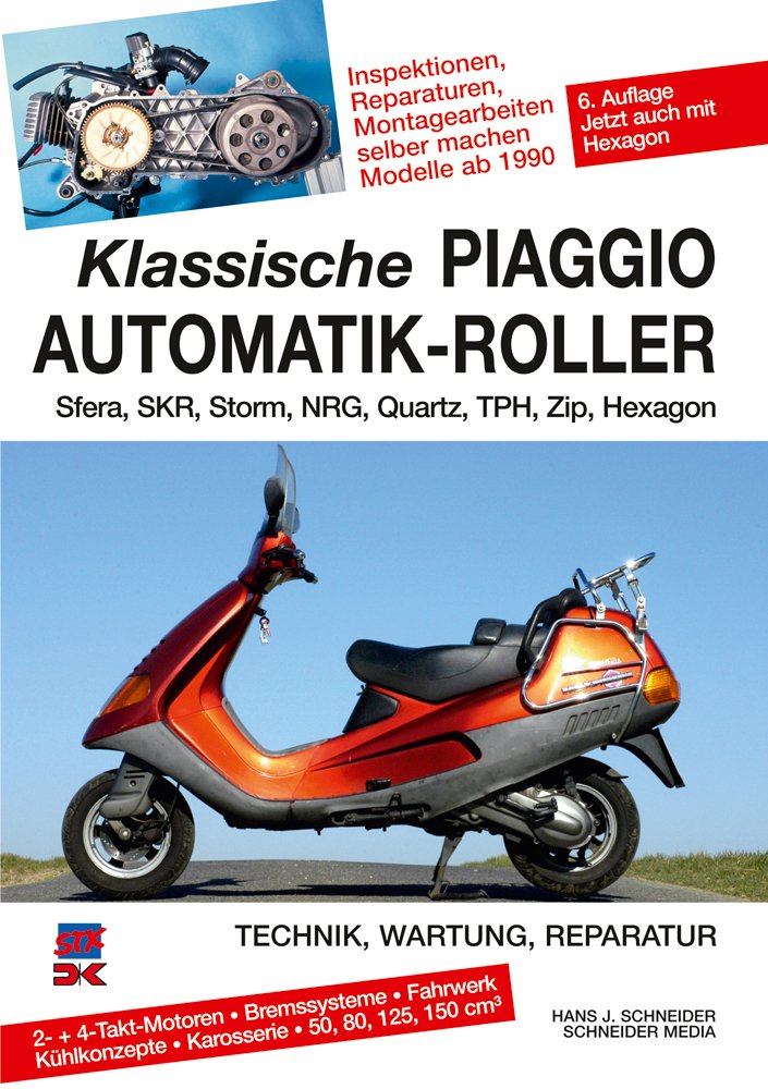 Cover: Klassische Piaggio Automatik-Roller