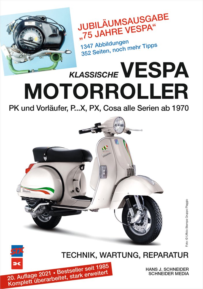 Cover: Klassische Vespa Motoroller
