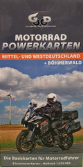 Cover: Motorrad Powerkarten - Mittel- und Westdeutschland