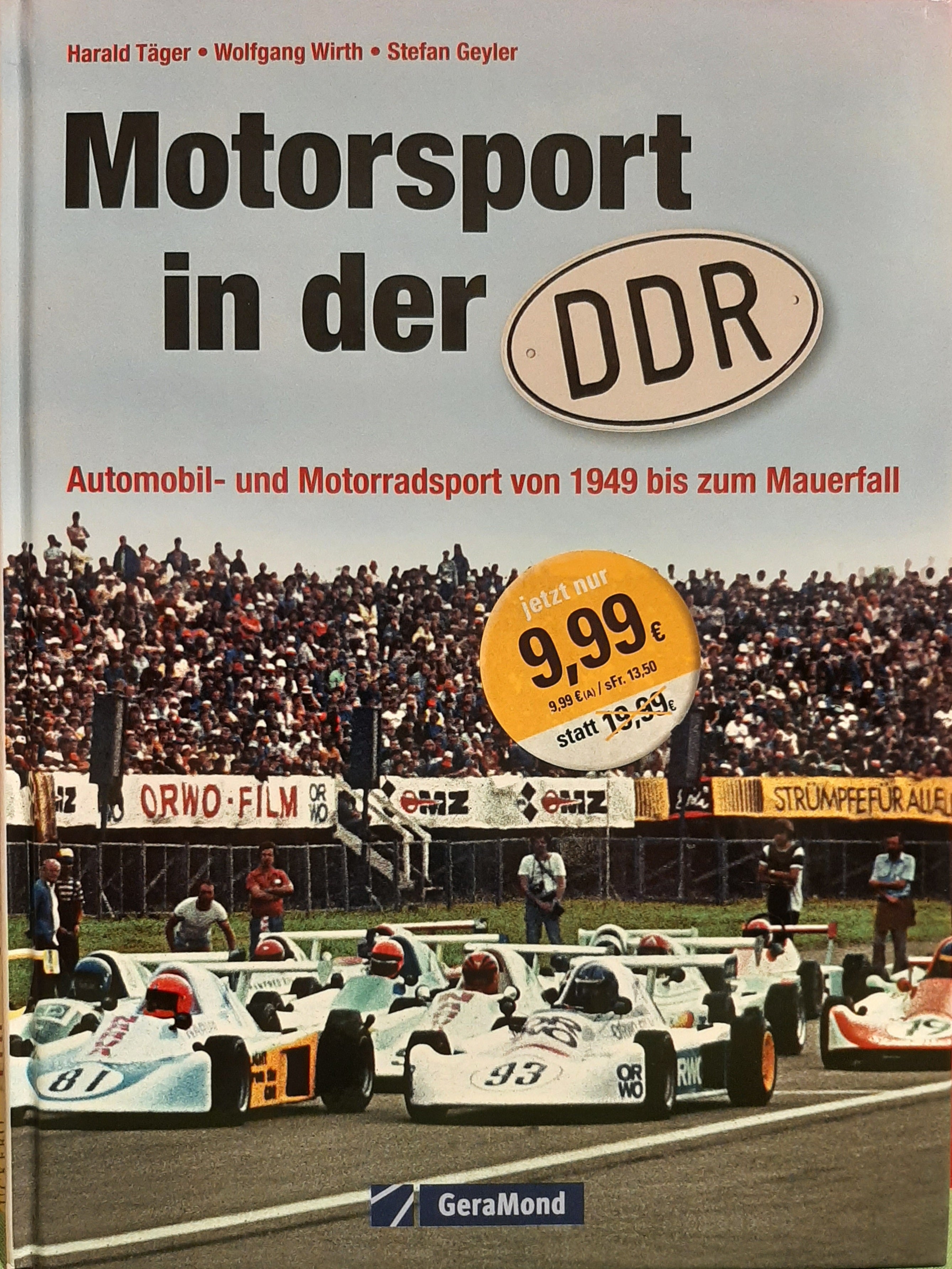 Cover: Motorradsport in der DDR   Menschen - Motoren - Rennstrecken