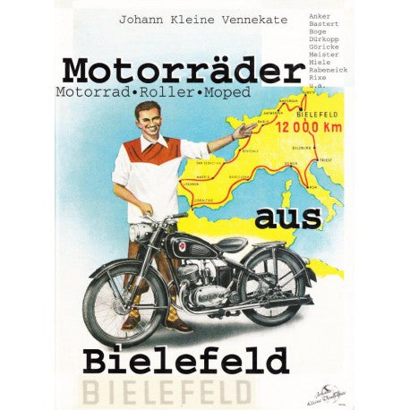 Cover: Motorräder aus Bielefeld - Moped, Roller, Motorrad