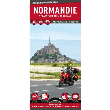 Cover: MoTourMaps NORMANDIE 1:300.000