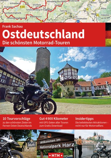 Cover: OSTDEUTSCHLAND – Die schönsten Motorrad-Touren