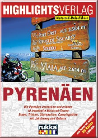 Cover: Pyrenäen - 10 traumhafte Motorrad-Touren