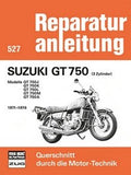 Suzuki GT 750 (3 Zylinder) 1971-1976 - Modelle GT 750J/750K/750L/750M/750A