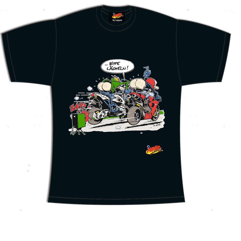 T-Shirt "Bitte lächeln"