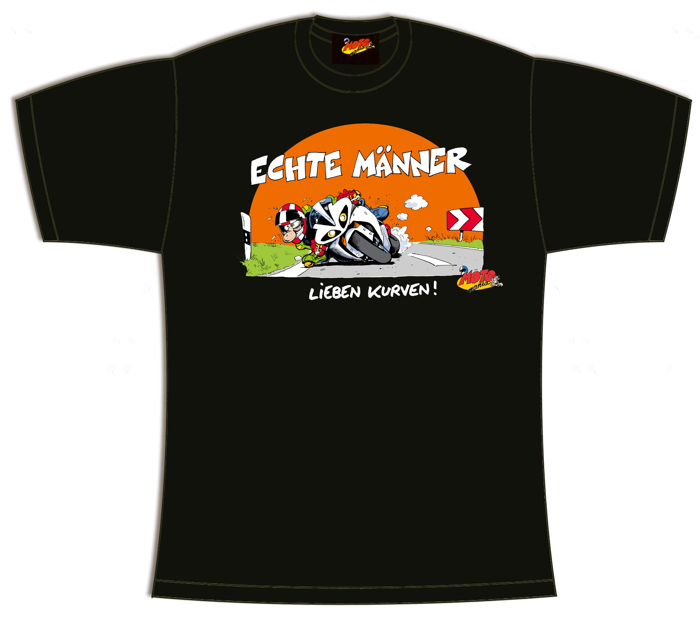T-Shirt "Echte Männer"