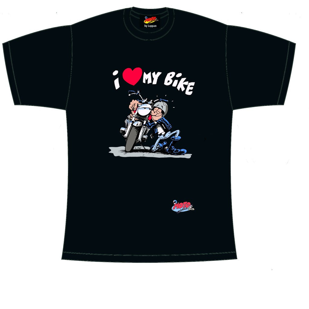 Cover: T-Shirt "I love my Bike"