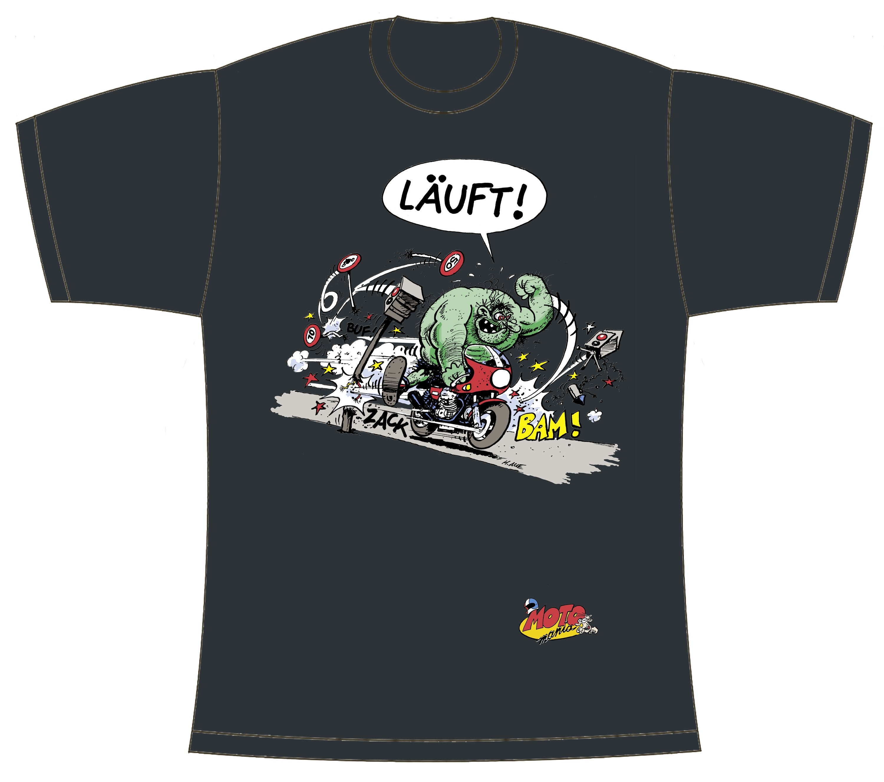 T-Shirt "Läuft"