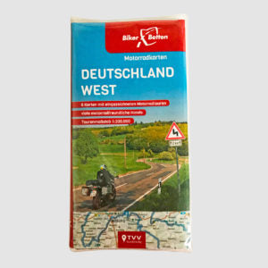 Tourenkarten-Set Deutschland West
