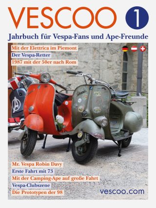 Cover: VESCOO 1 - Jahrbuch für Vespa-Fans und Ape-Freunde