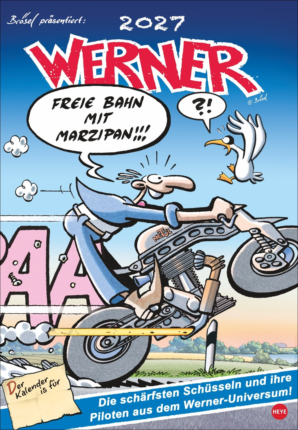 Cover: Werner Kalender 2027