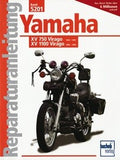 Yamaha XV 750 Virago 92-97 / XV 1100 Virago 89-99 - Luftgek,Viertaktm.obenl.Nockenwell 748 / 1063 cm3, V-Zweizyl. Winkel 75 Grad